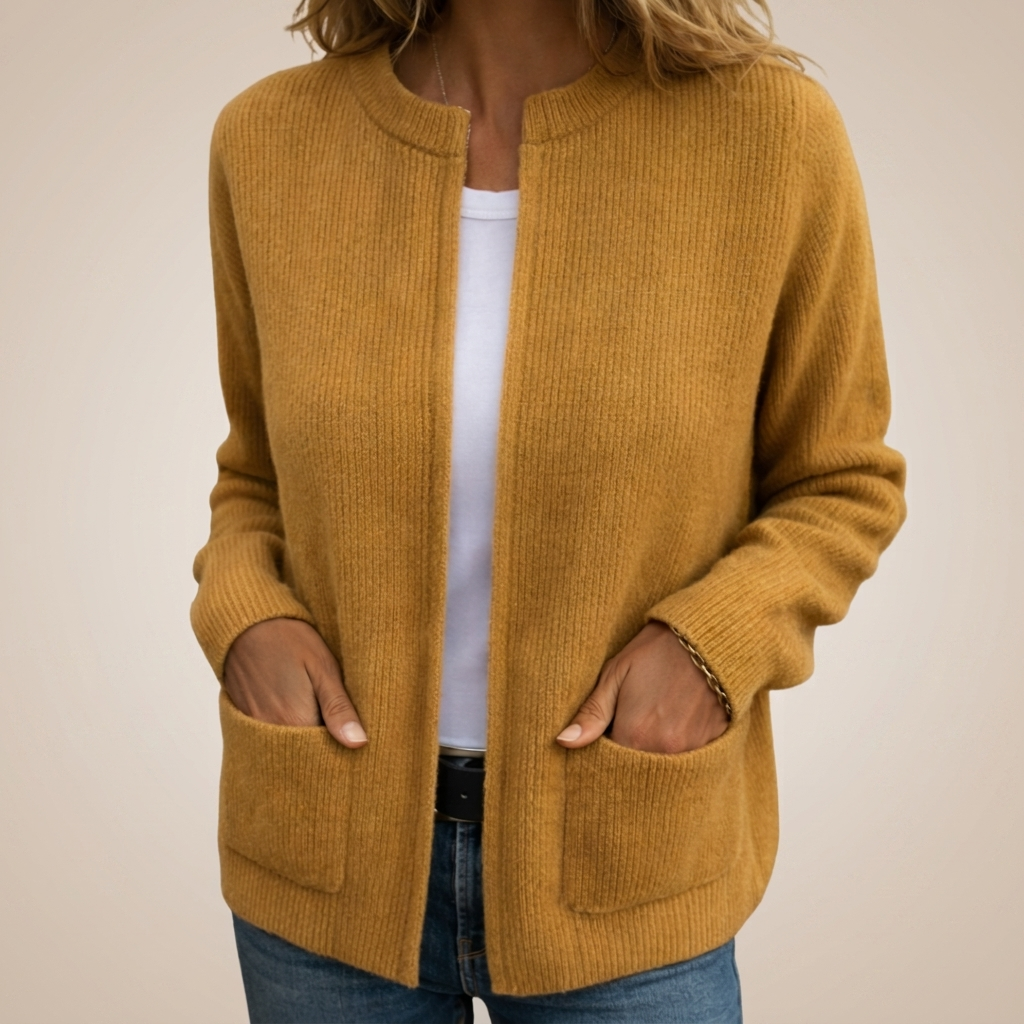 ROSALIE | GILET ZIPPÉ DOUILLET À POCHES