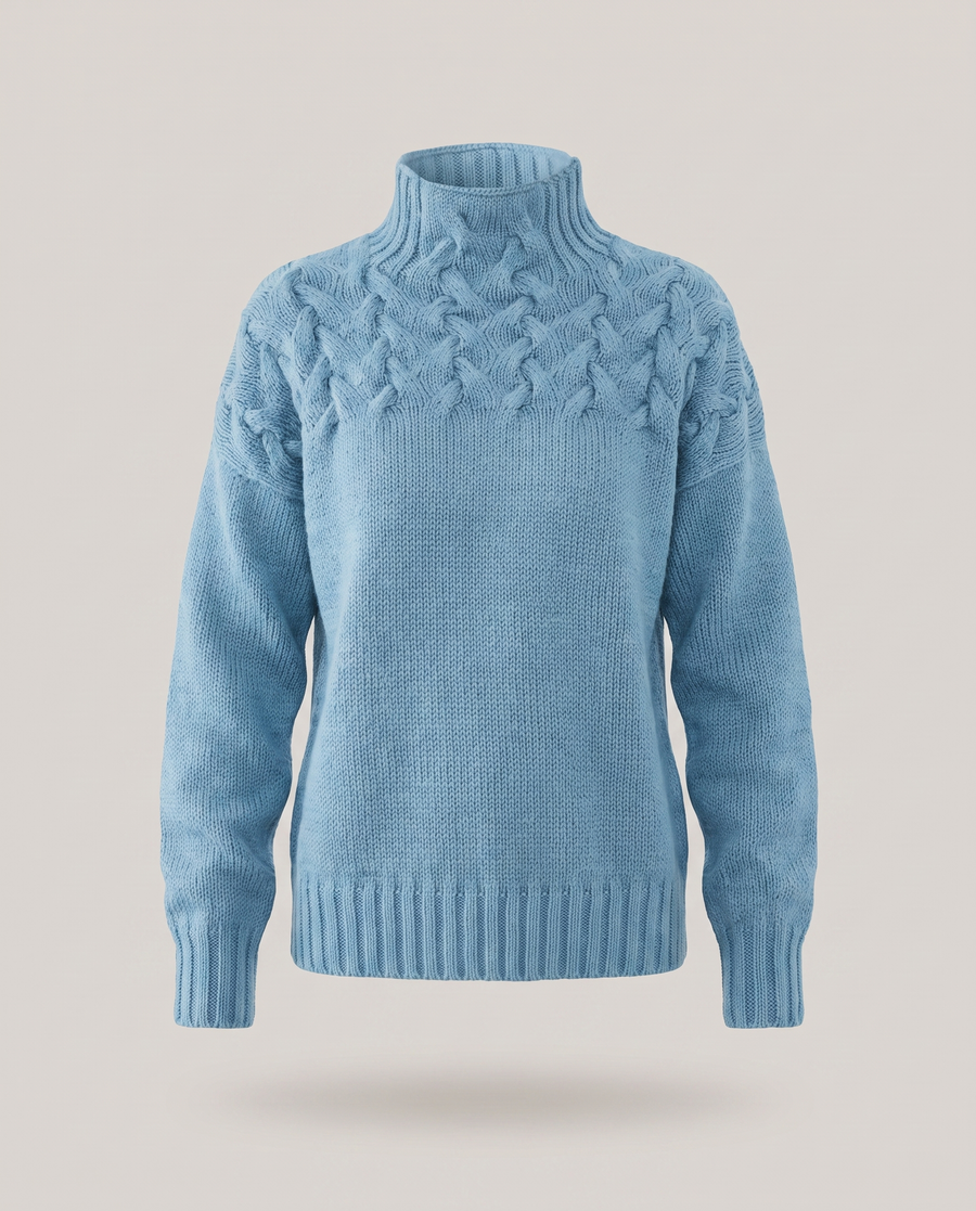 CÉLESTE | COL ROULÉ CHIC HIVER