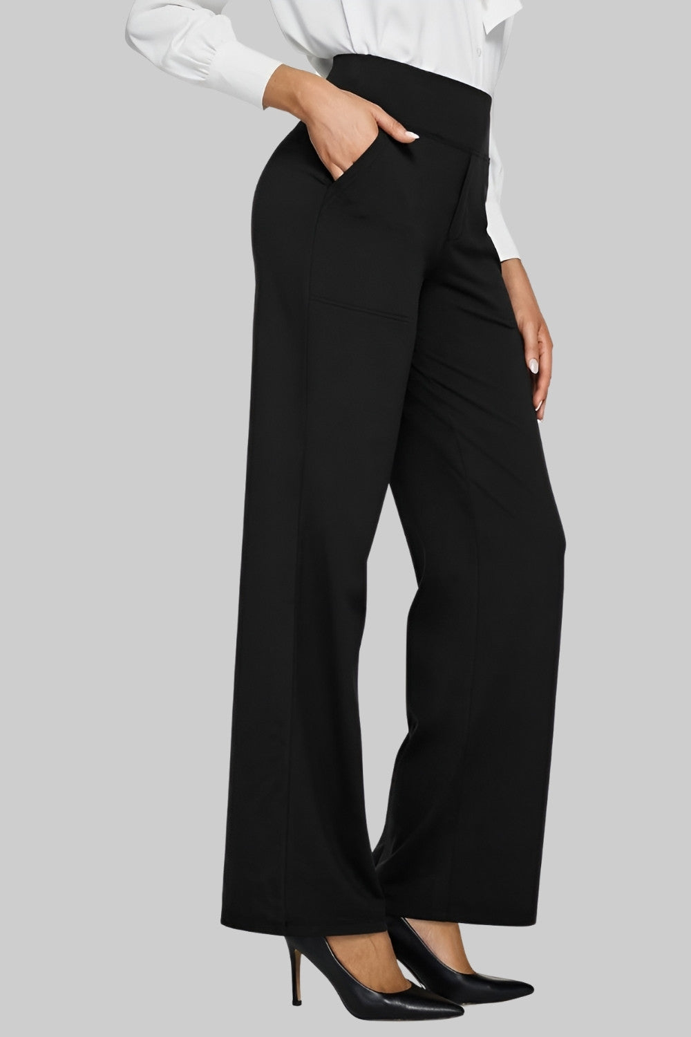 EMMA | PANTALON DROIT CHIC INTEMPOREL