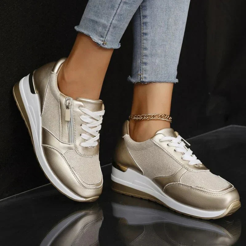 MARGAUX | SNEAKERS LÉGÈRES ZIP LATÉRAL